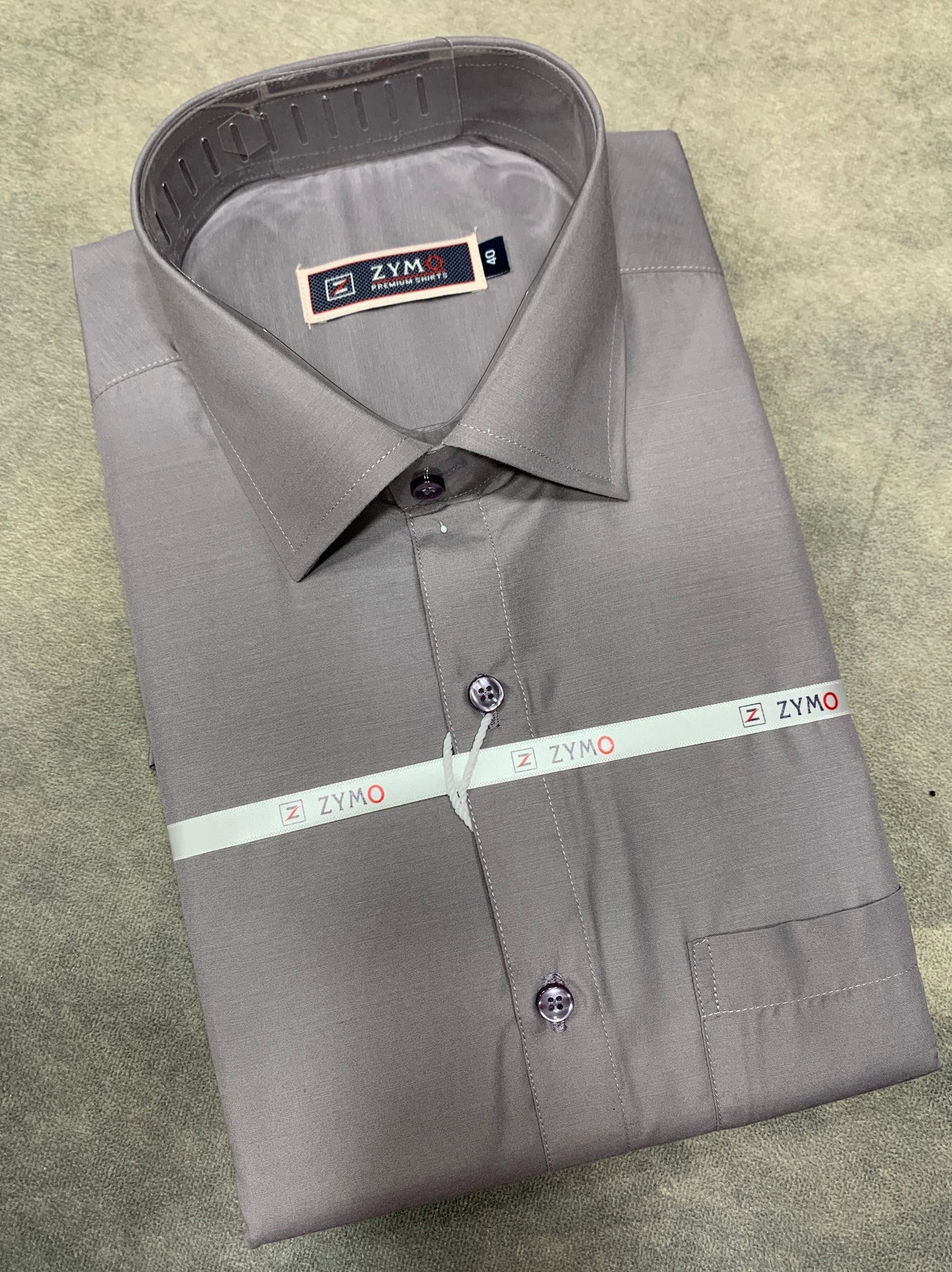 Full Sleeve Gray Colour Shirt