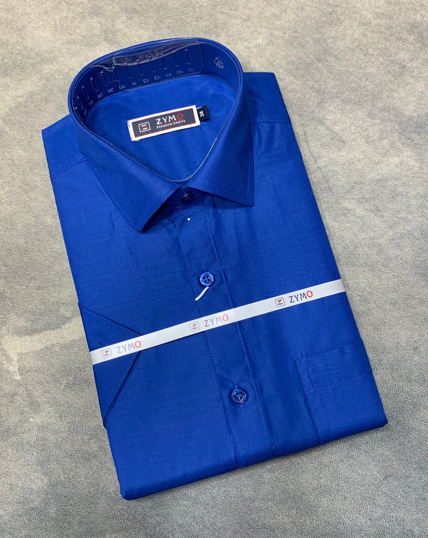 Half Sleeve Ink Blue Colour Shirt
