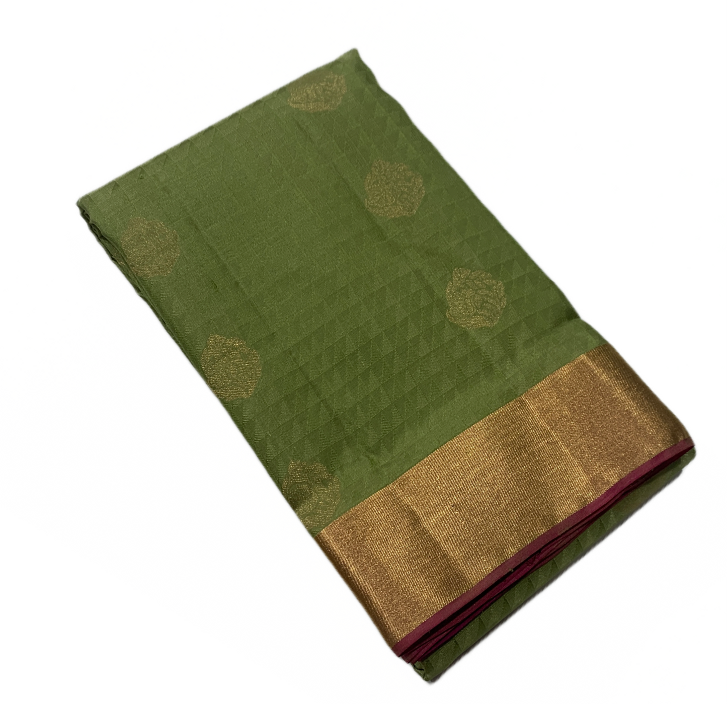 Pure Kanchipuram Silk Saree Light Green Colour