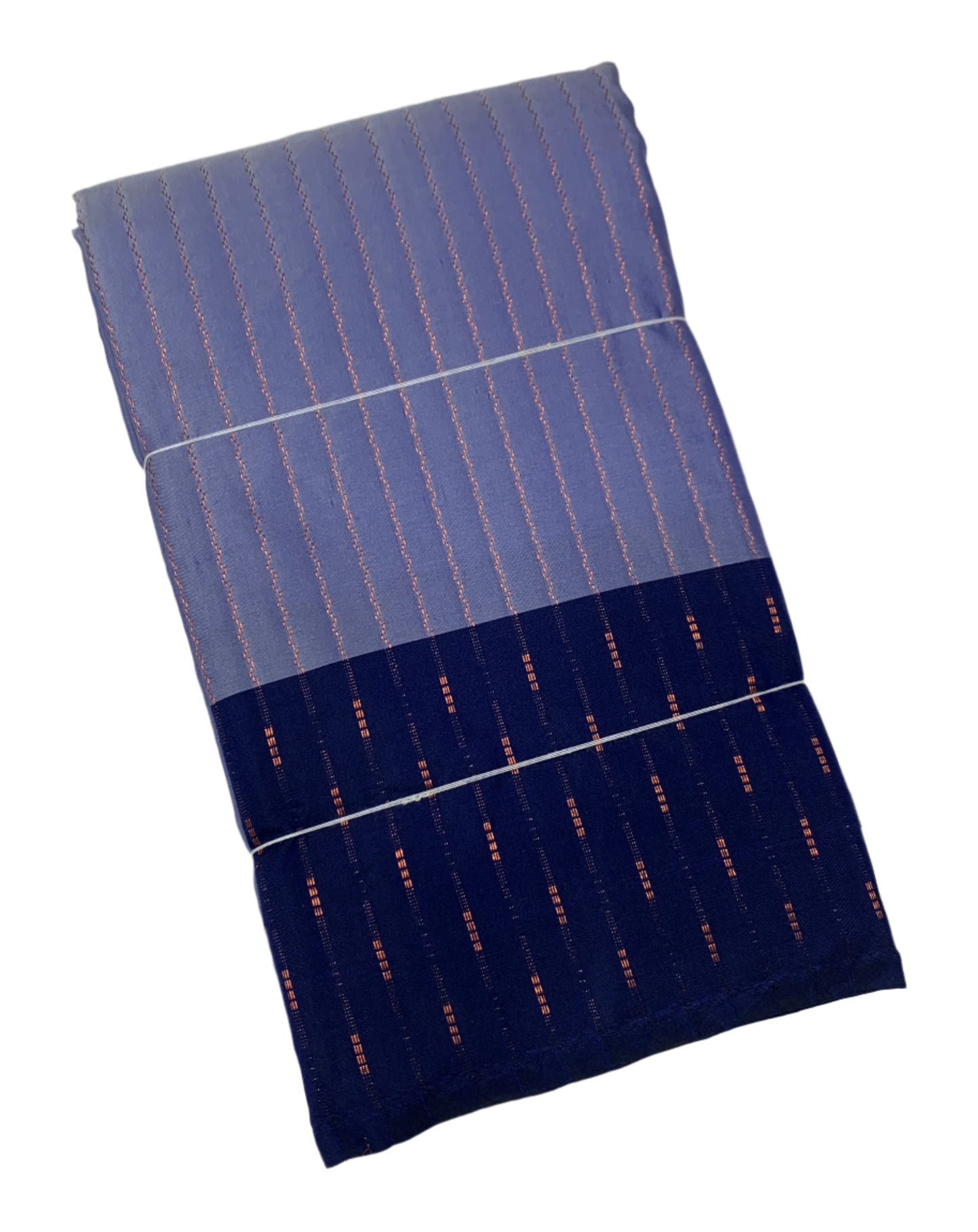Arani Silk Saree Sliver Blue Colour Navy Blue Border