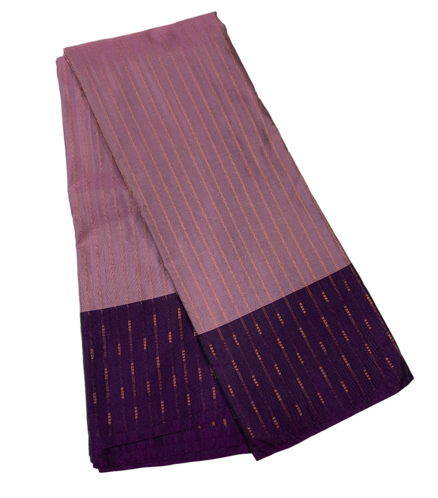 Arani Silk Saree Dark Lavender Colour with Purple Border
