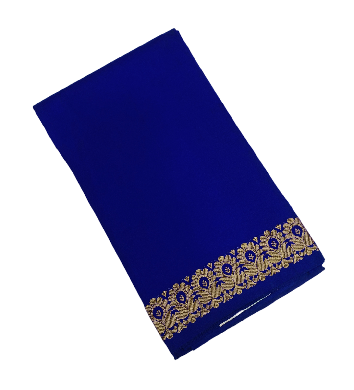 Blue Colour Half Saree Shawl