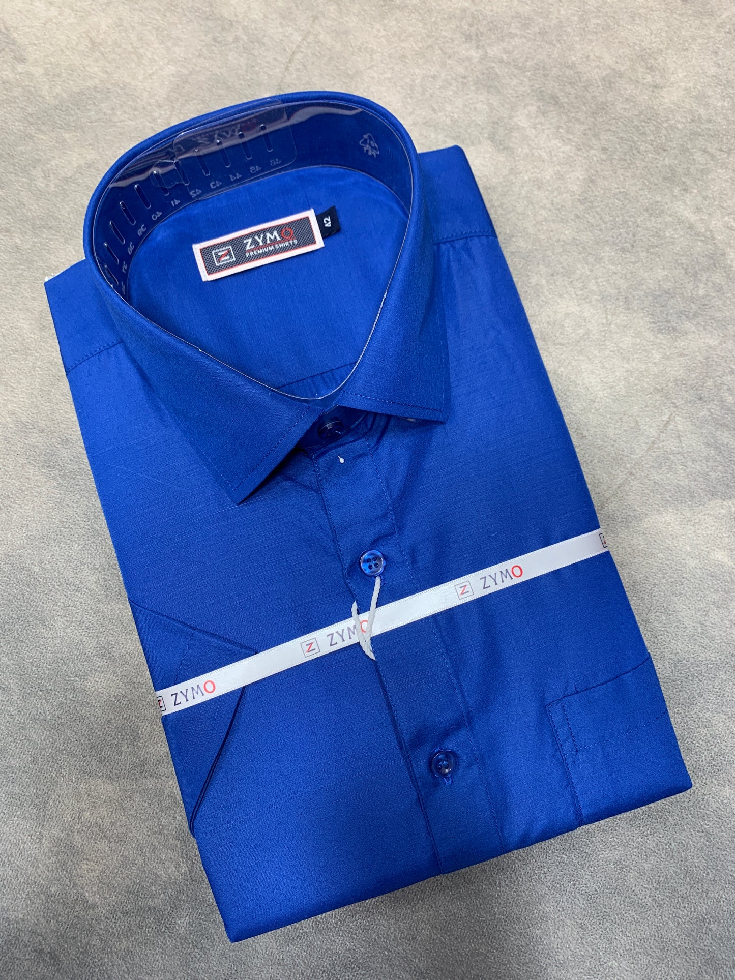 Half Sleeve Blue Colour Shirt