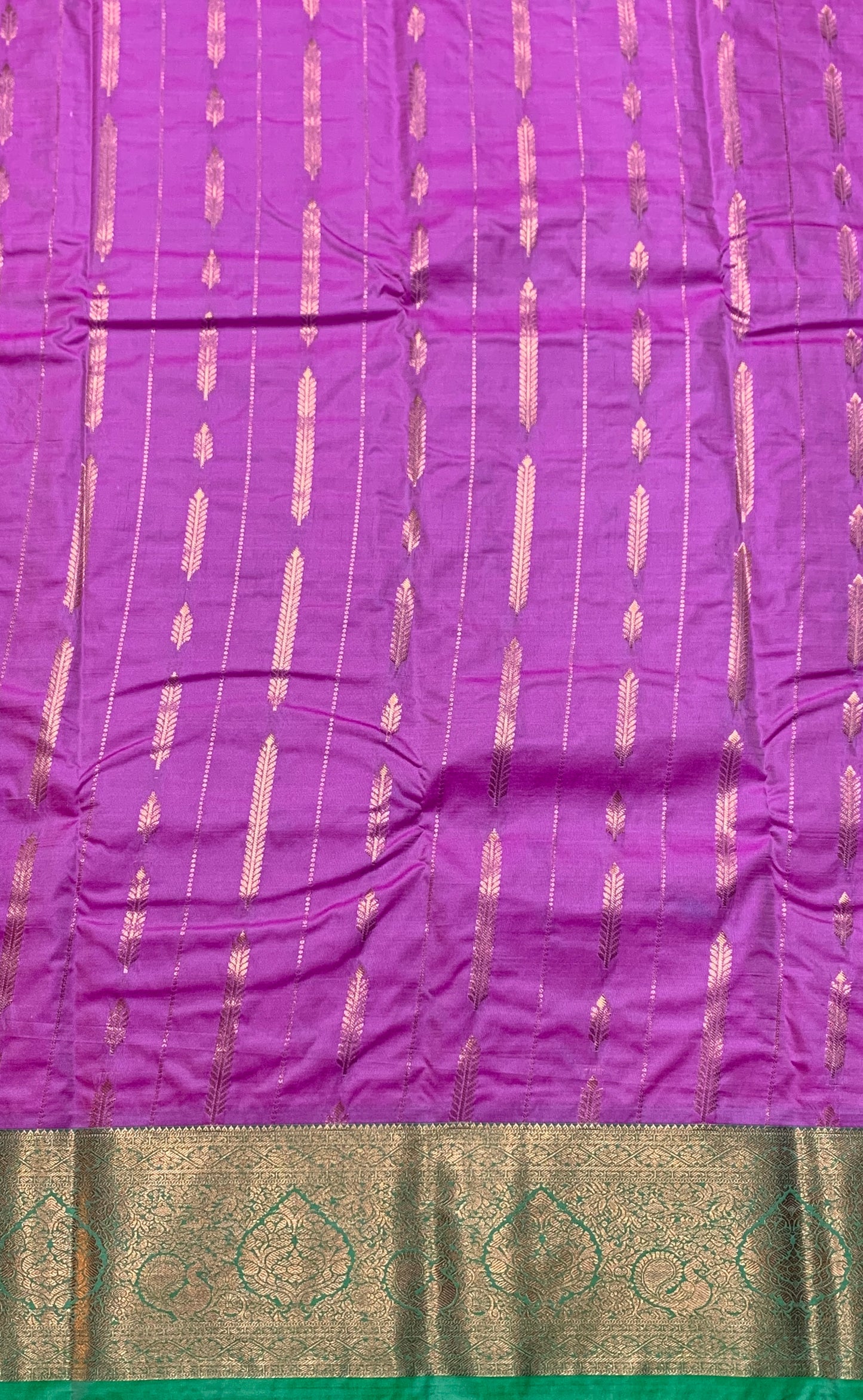 Soft Silk Casual Saree Light Pink Colour with Light Green Colour Border