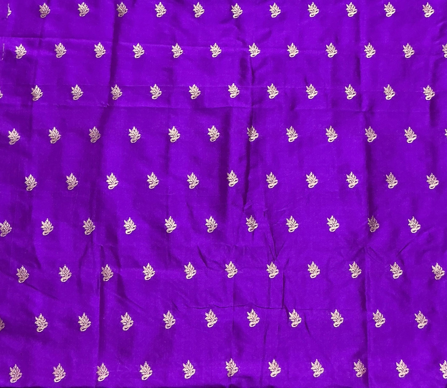 Violet Colour Pure Silk Blouse Fabric