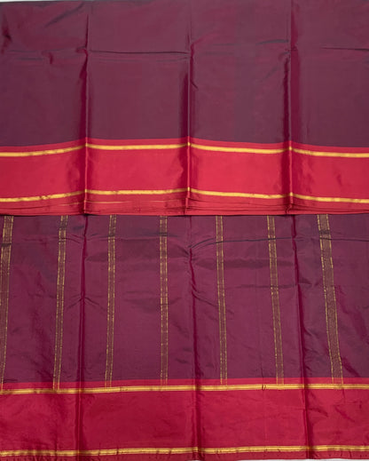 Arani Silk Saree Beetroot Colour