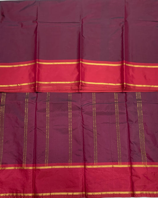 Arani Silk Saree Beetroot Colour