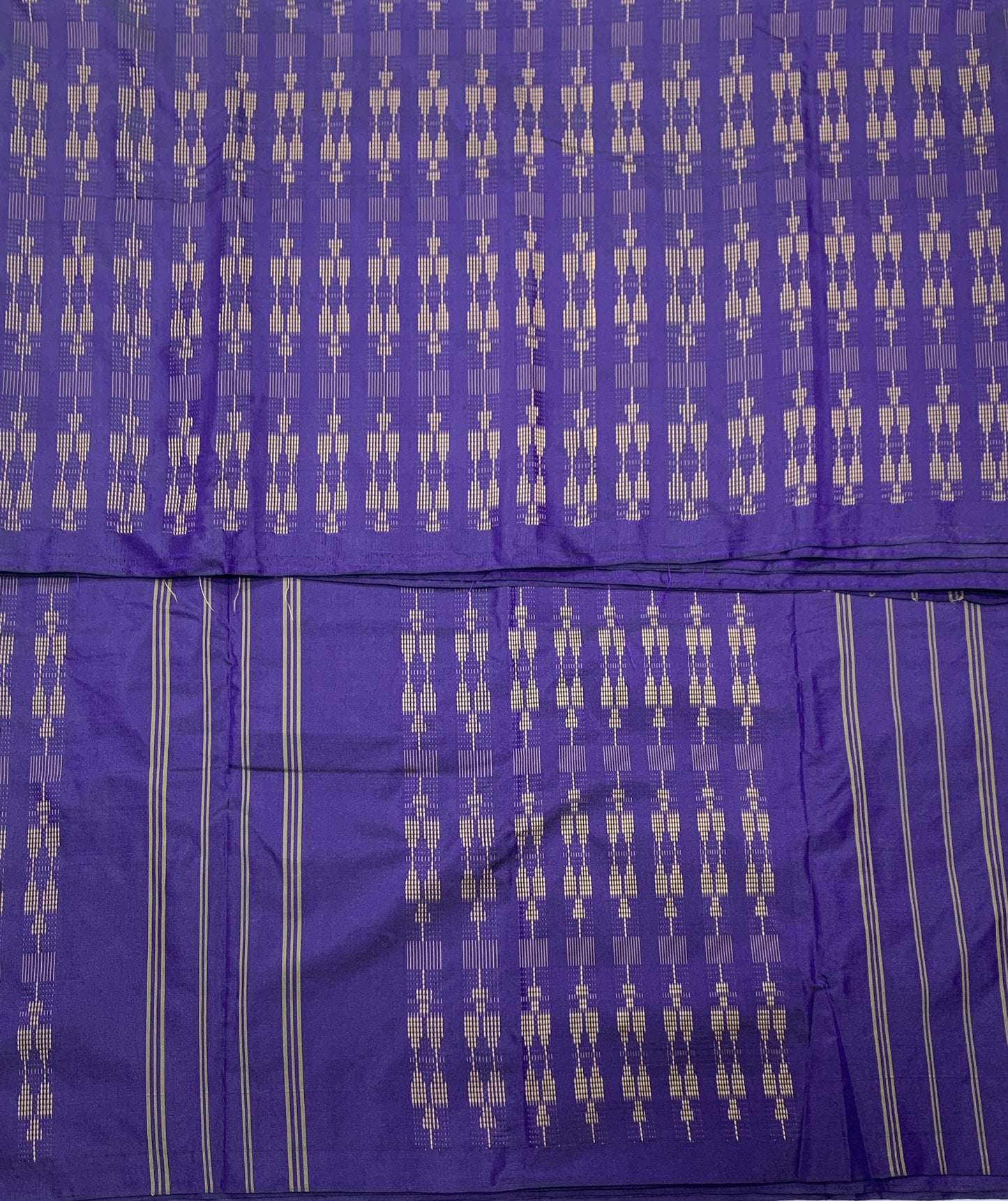 Arani Silk Saree Violet Colour Self Border