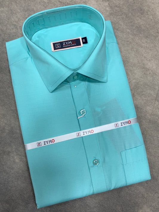 Full Sleeve Sapphire Colour Shirt