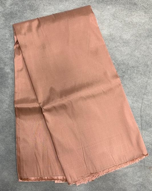 Art Silk Shirt material Copper Colour