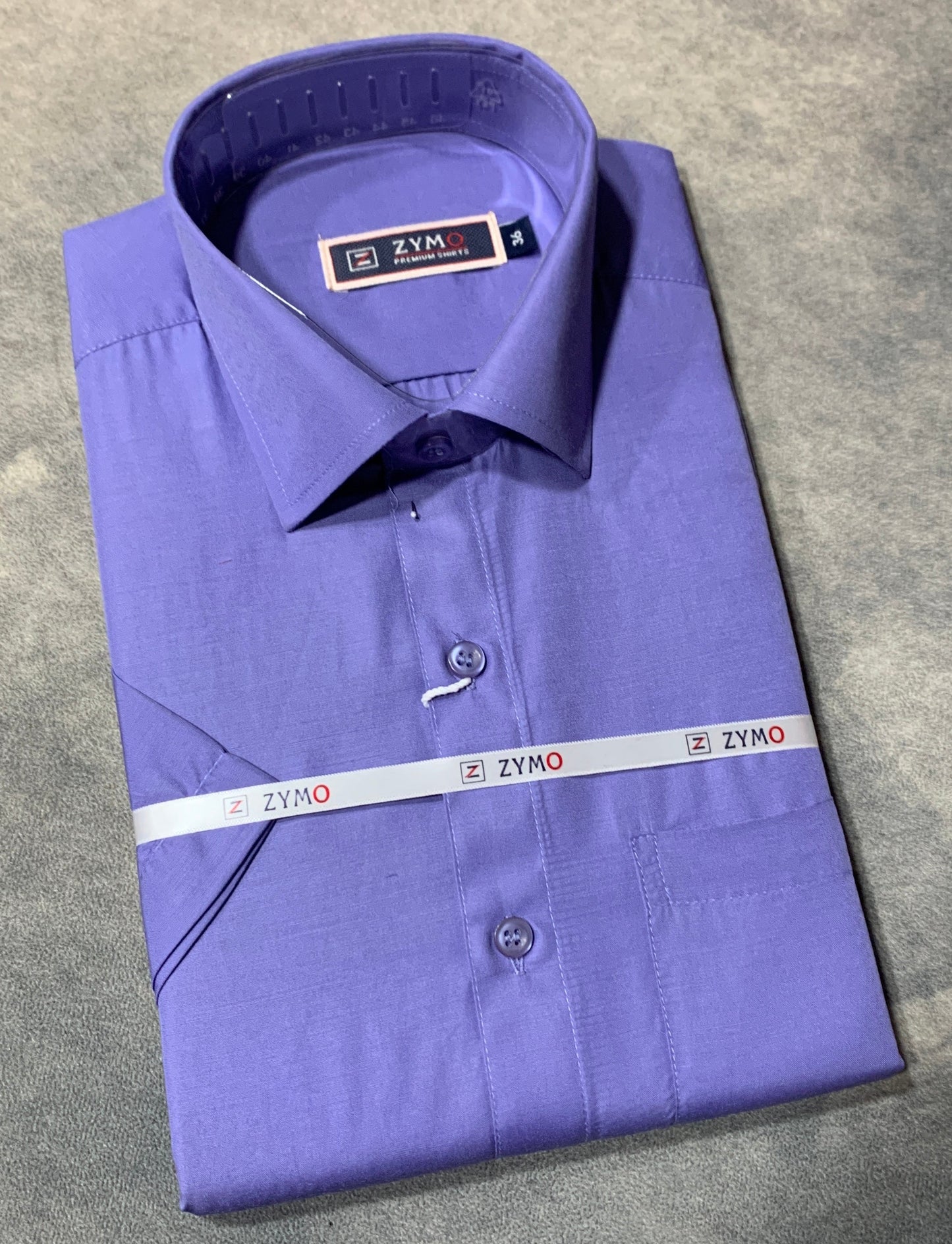 Half Sleeve Medium Purple Colour Shirt