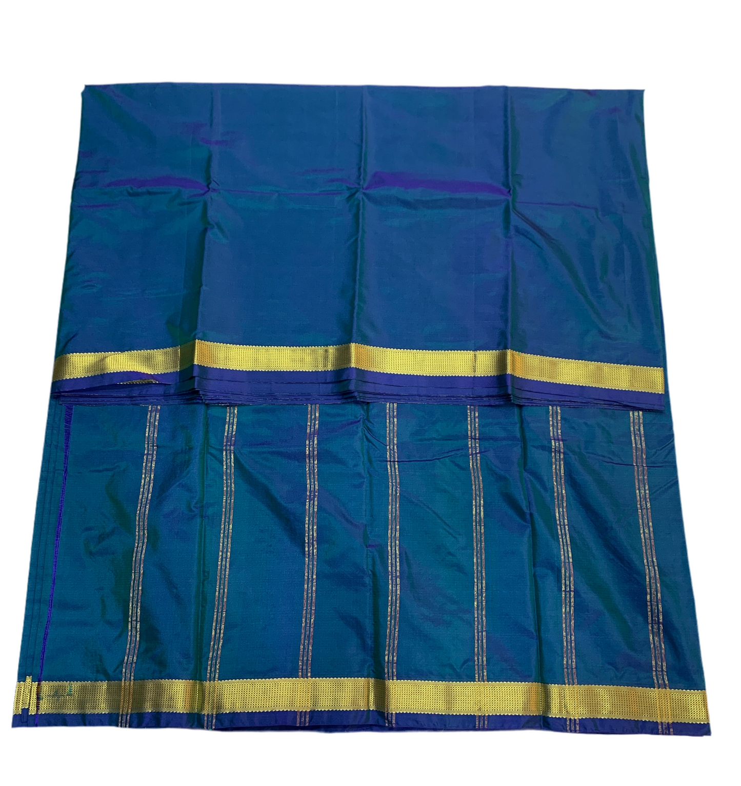 Arani Silk Saree  Blue Colour