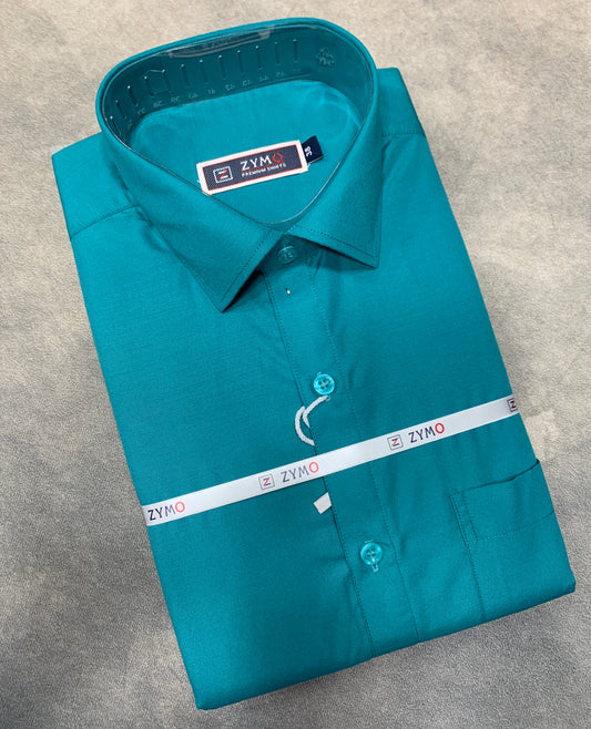 Full Sleeve Rama Green Colour Shirt