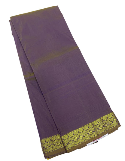 Lavender Colour Half Saree Shawl