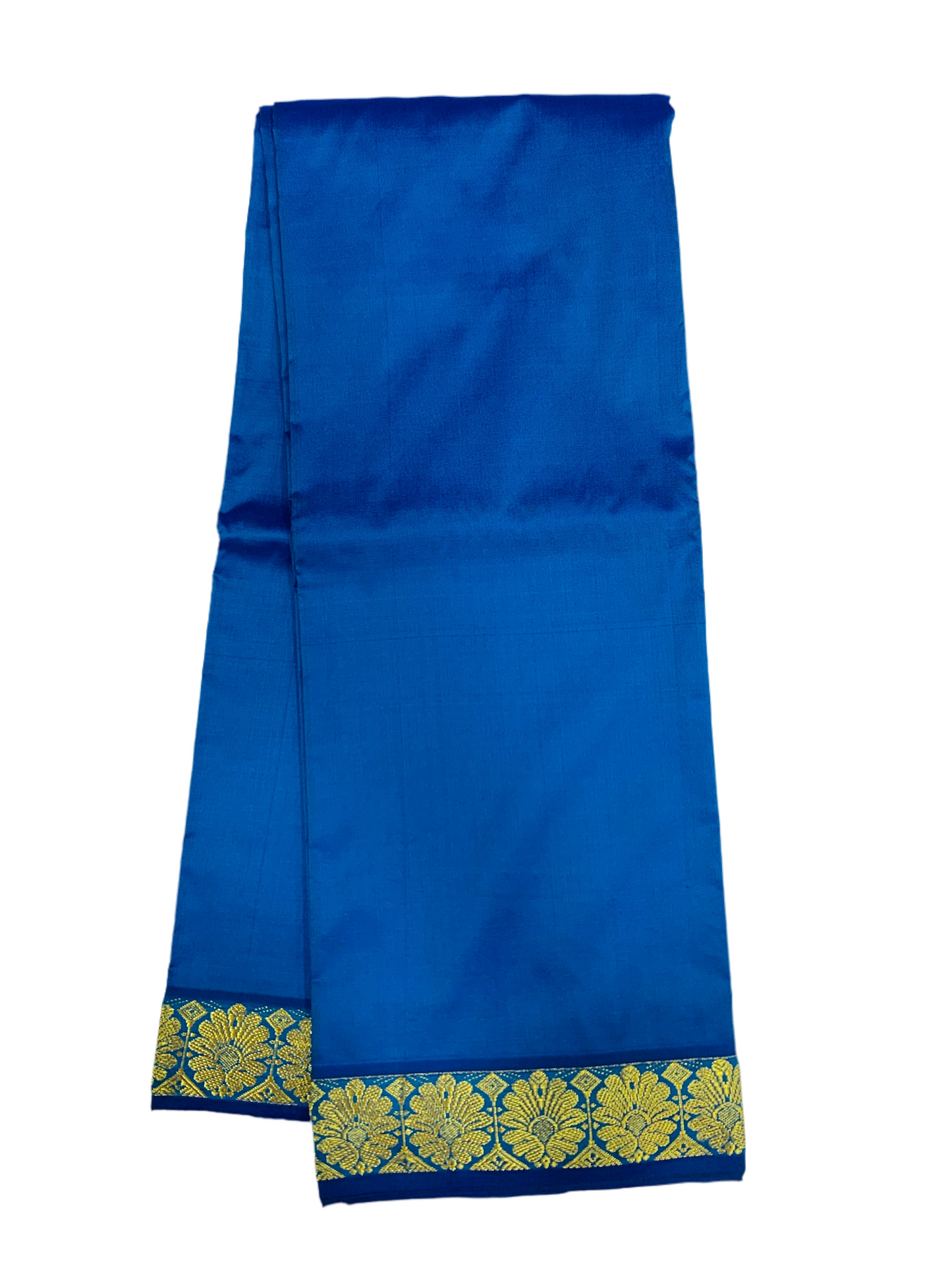 Sky Blue Colour Half Saree Shawl