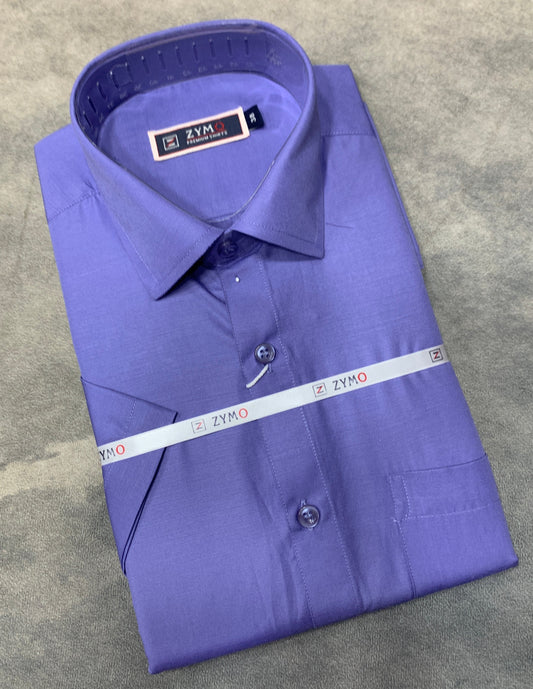 Half Sleeve Medium Purple Colour Shirt