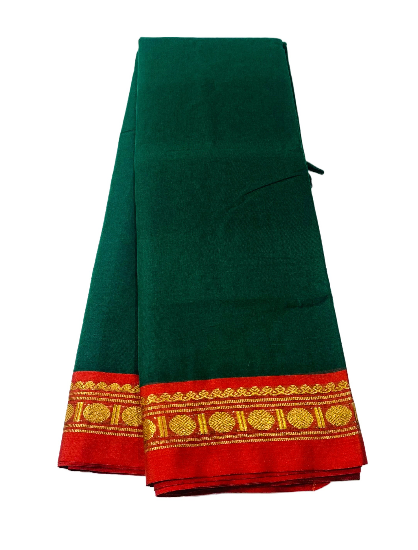 Chettinad Cotton Saree Green