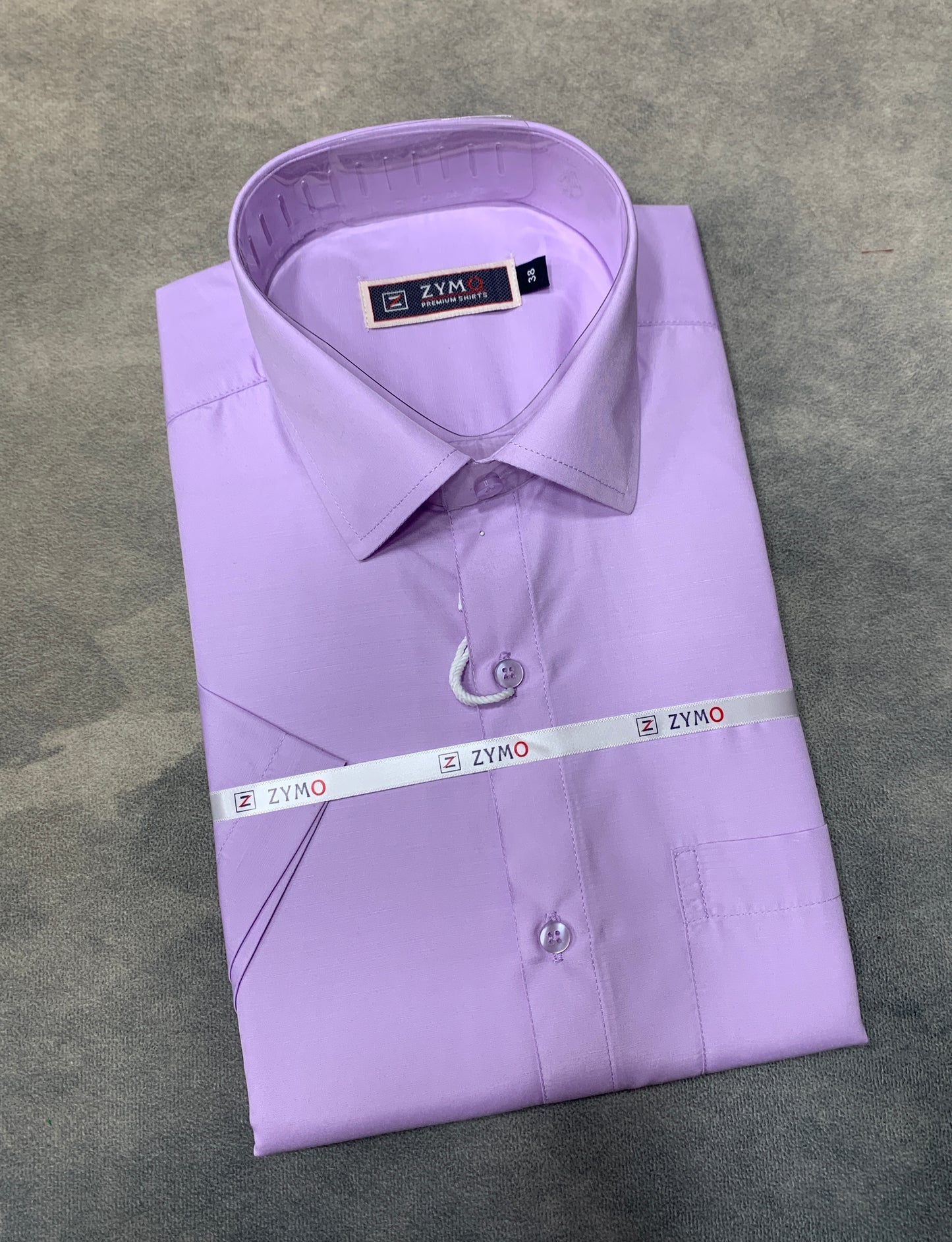 Half Sleeve Lavender Colour Shirt