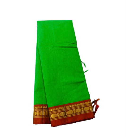 Chettinad Cotton Saree Light Green