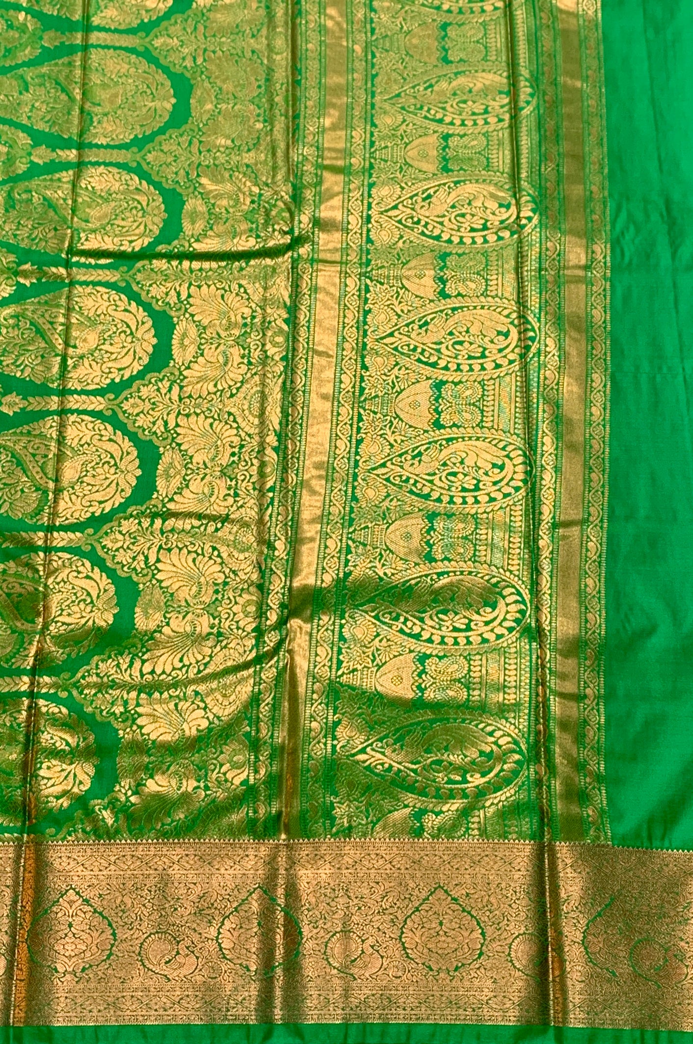 Soft Silk Casual Saree Light Pink Colour with Light Green Colour Border