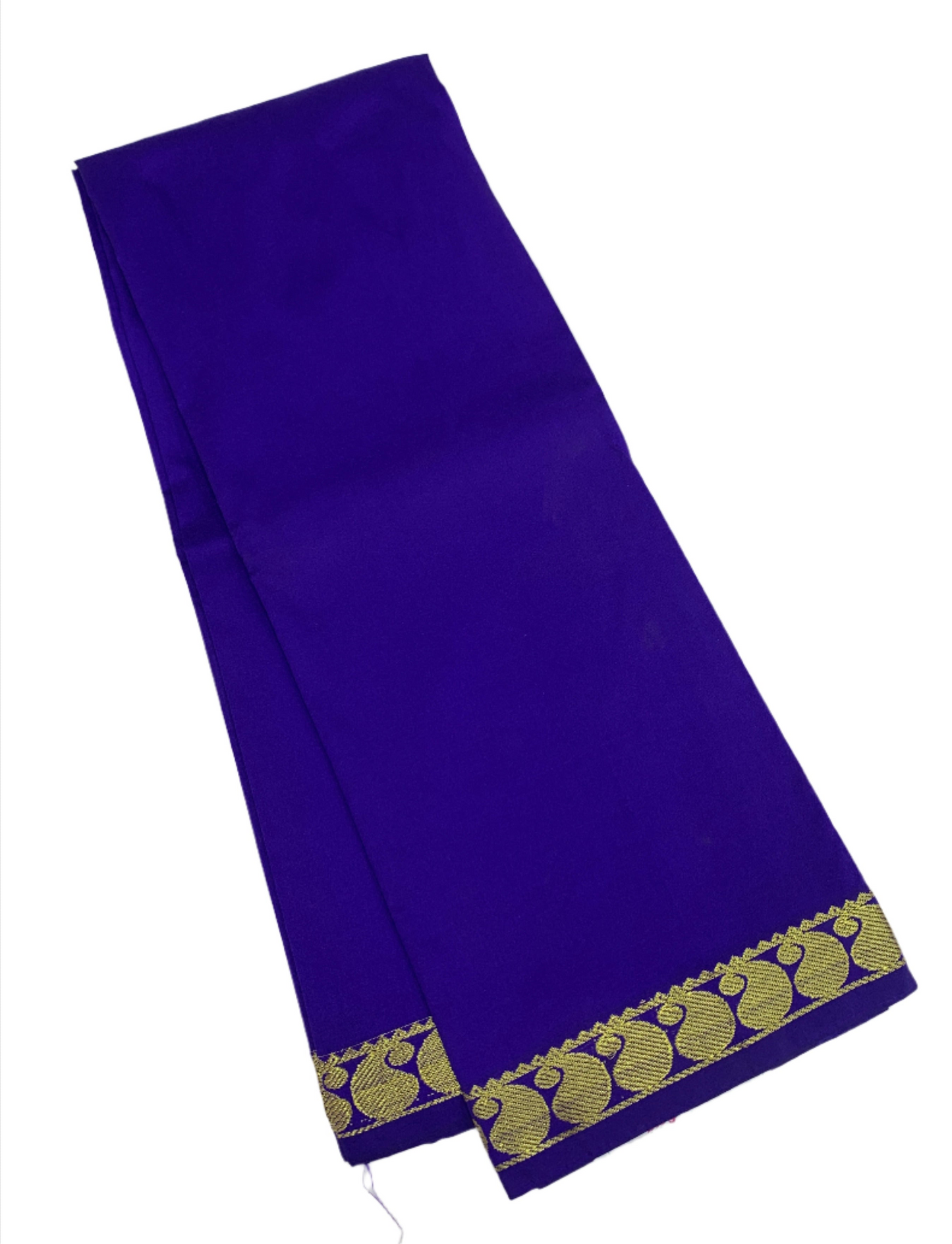 Blue Colour Half Saree Shawl