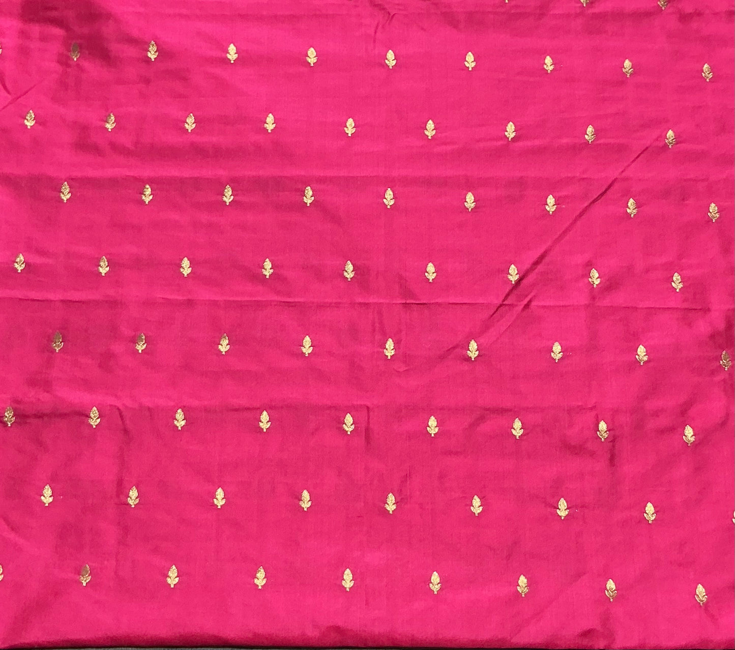 Rani Pink Colour Pure Silk Blouse Fabric