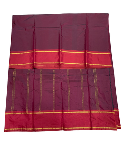 Arani Silk Saree Beetroot Colour