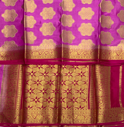 Crepe Saree Light Pink Colour with Pink Border