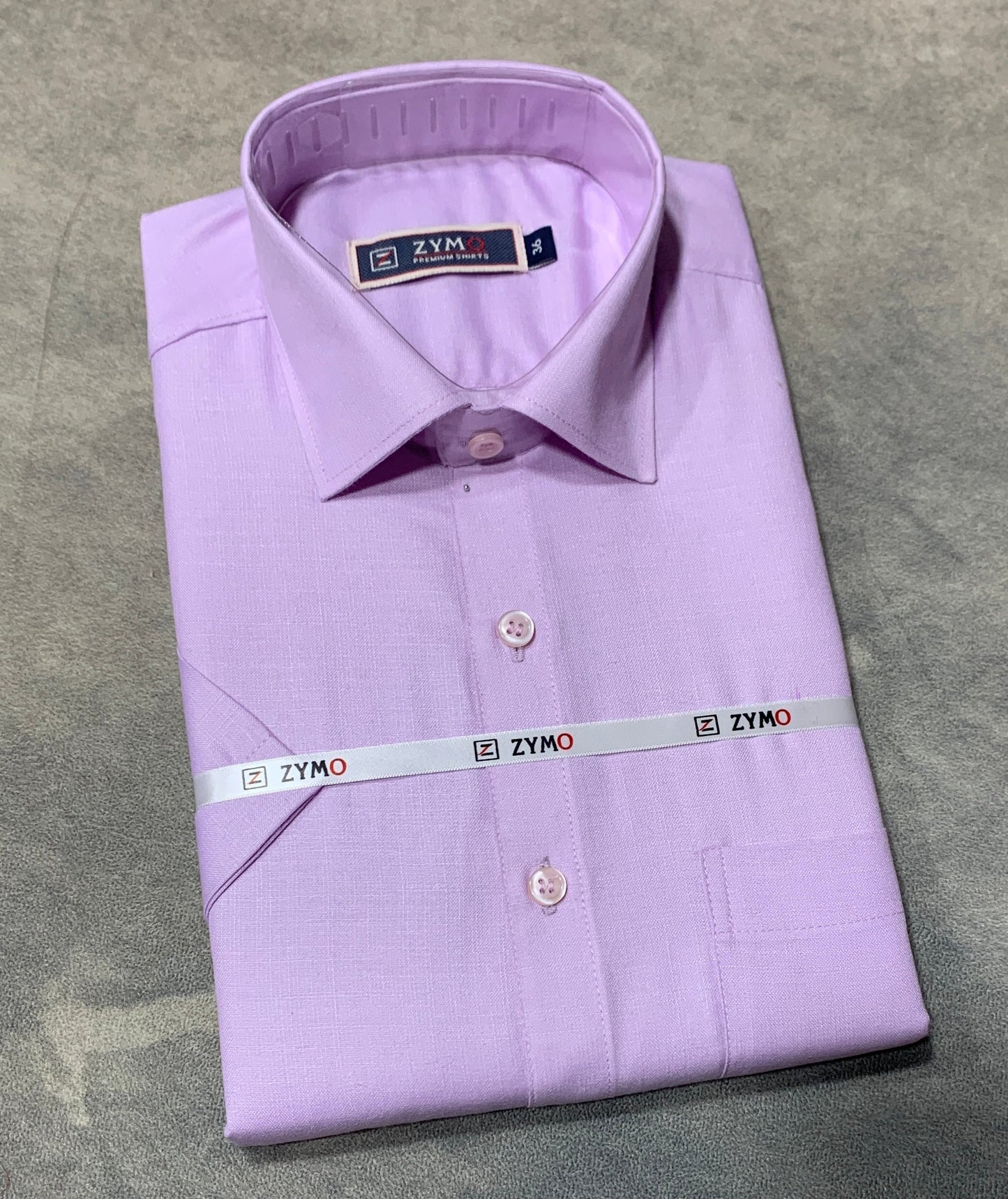 Half Sleeve Lavender Colour Shirt