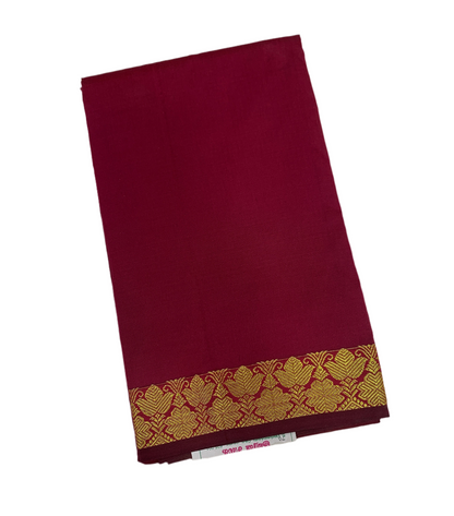 Maroon Colour Half Saree Shawl