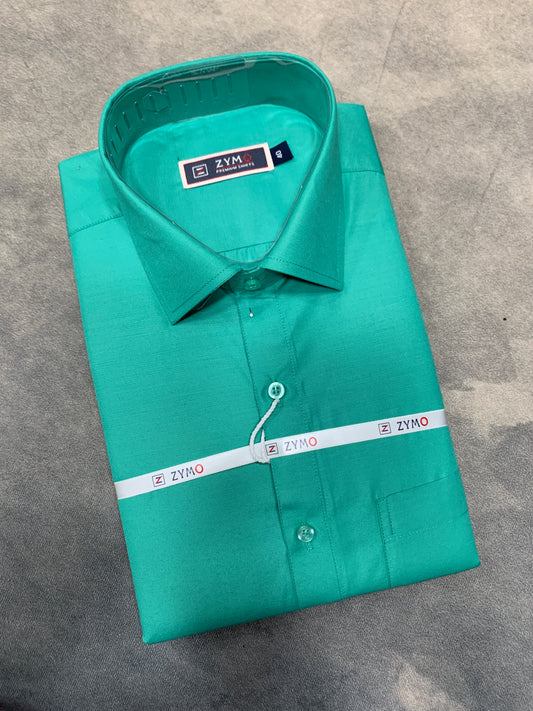 Full Sleeve Sapphire Colour Shirt