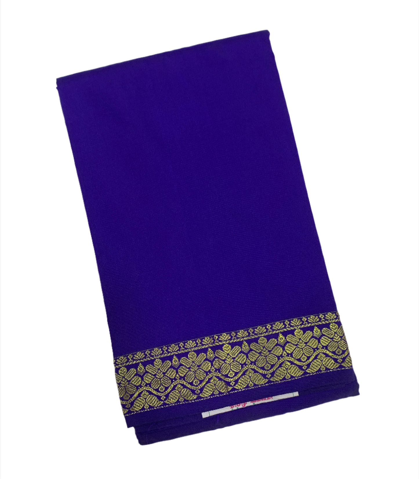 Blue Colour Half Saree Shawl