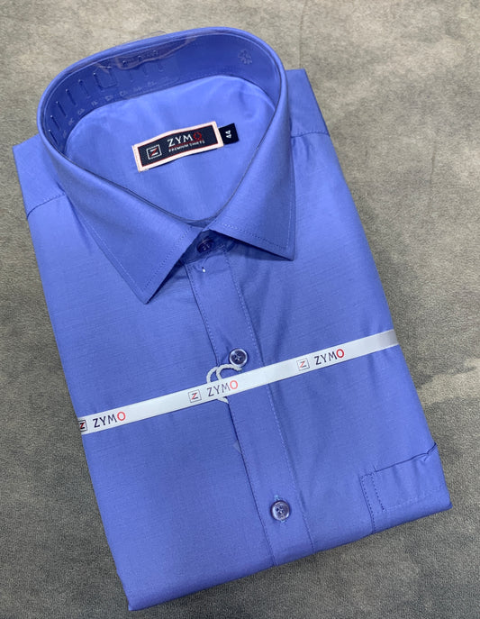 Full Sleeve Dark Blue Colour Shirt