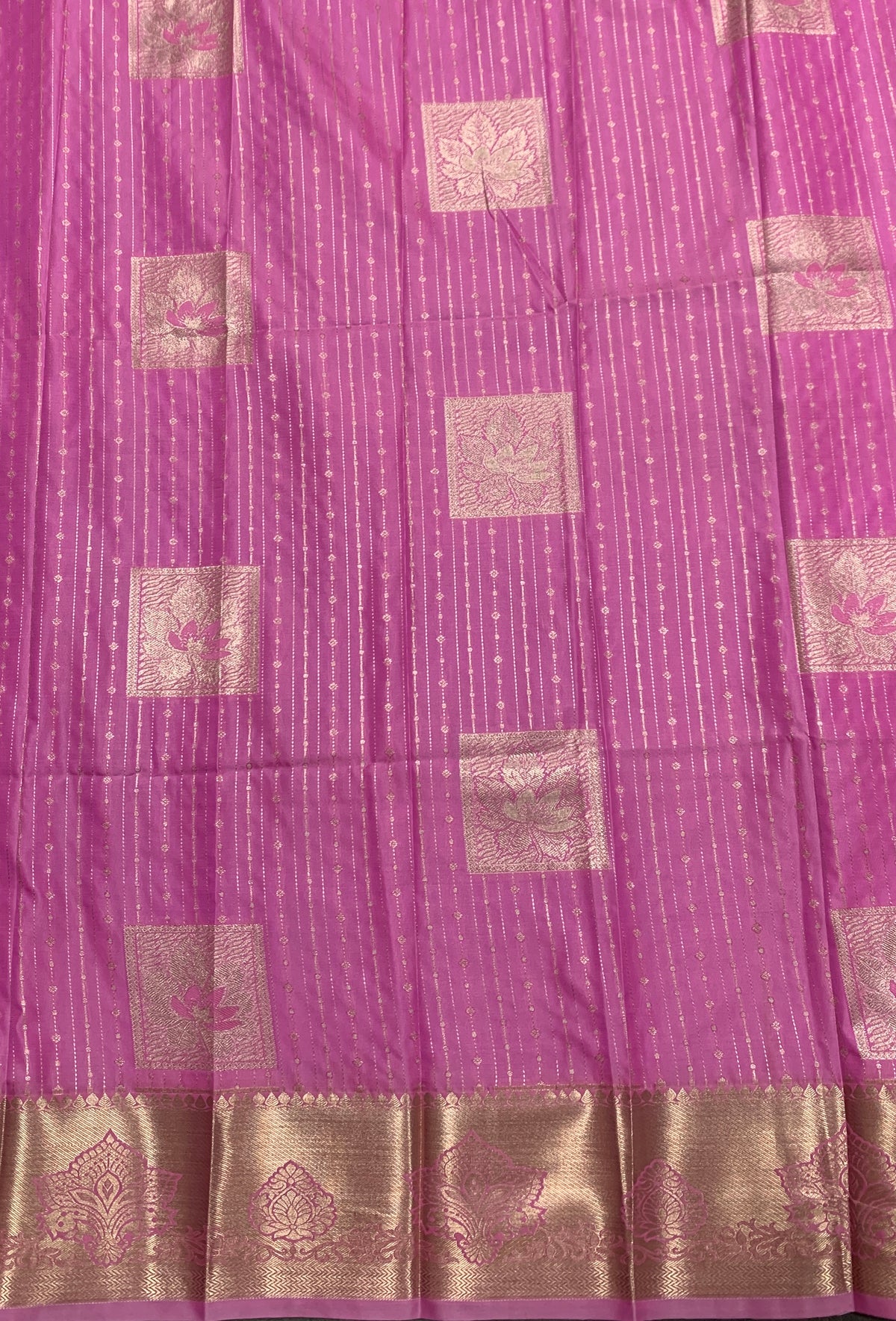 Soft Silk Casual Saree Baby Pink with Sliver Zari Border