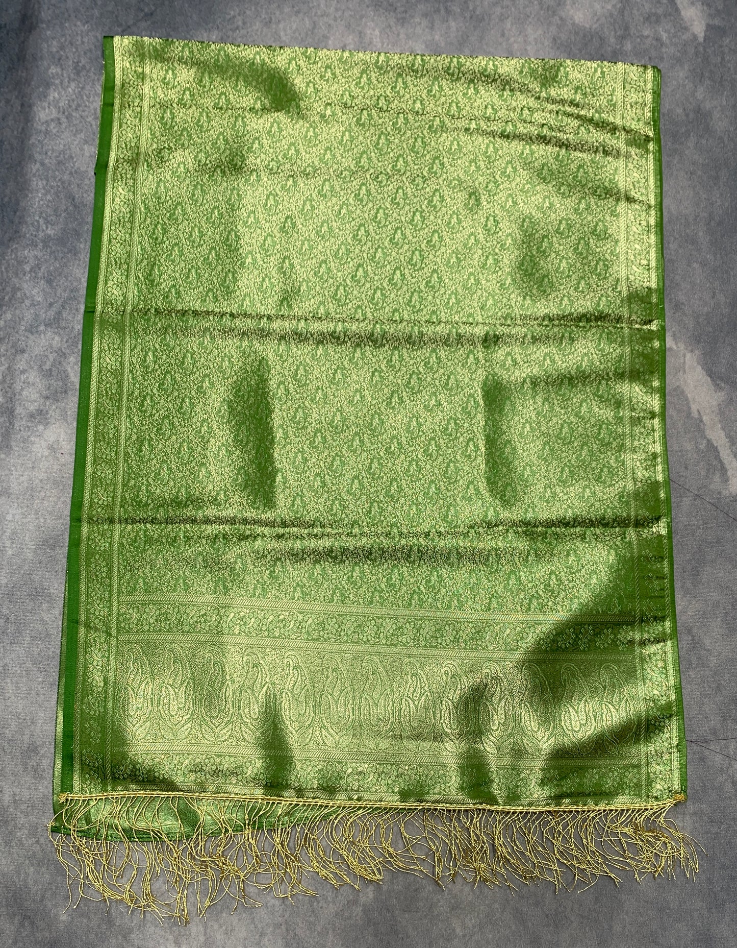 Green  Colour Facilitation Shawl Ponnadai