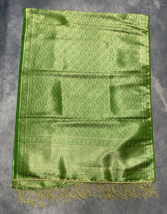 Green  Colour Facilitation Shawl Ponnadai