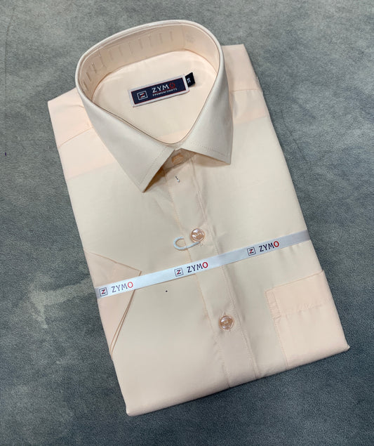 Half Sleeve Light Sandal Colour Shirt