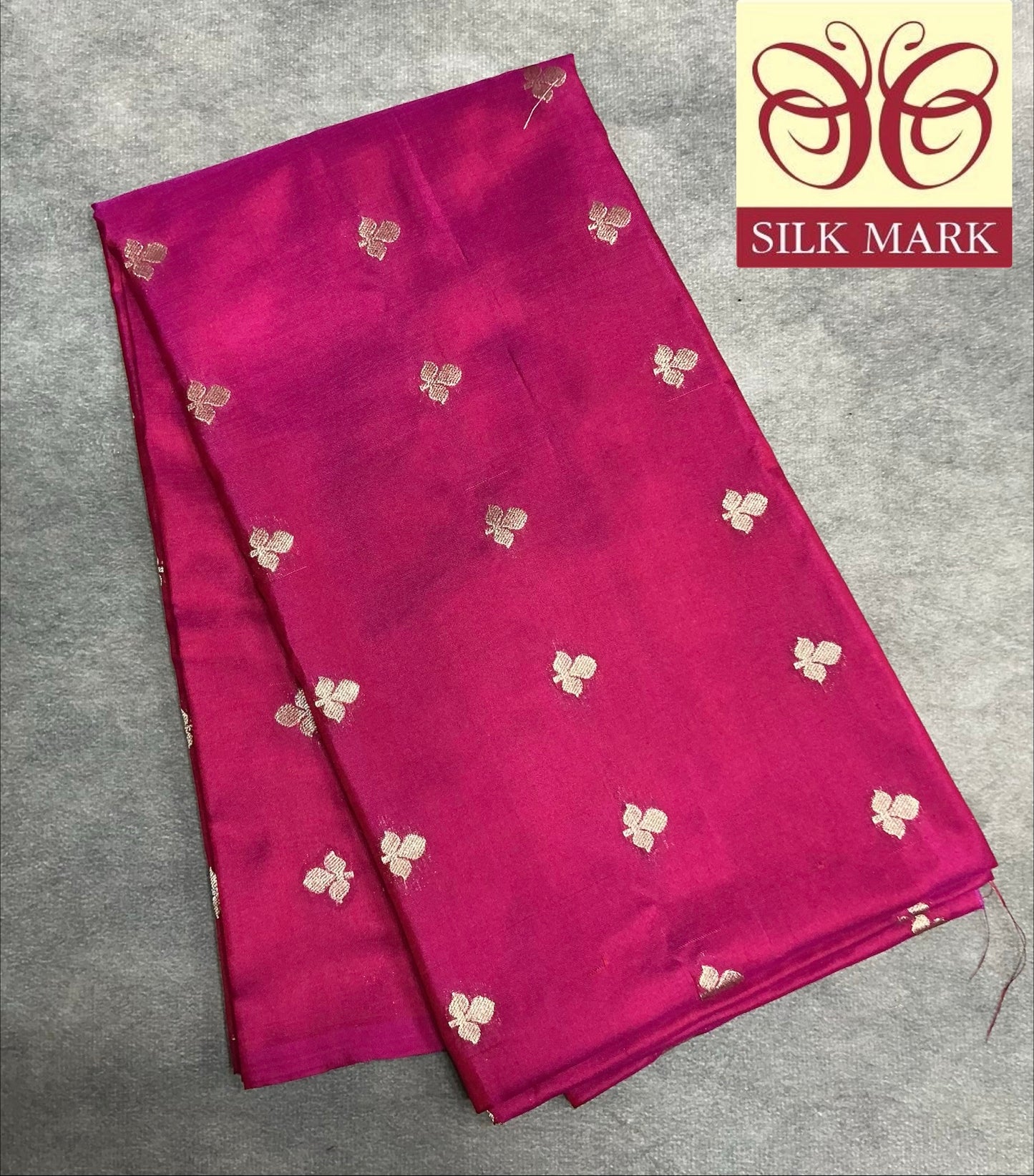 Pink Colour Pure Silk Blouse Fabric