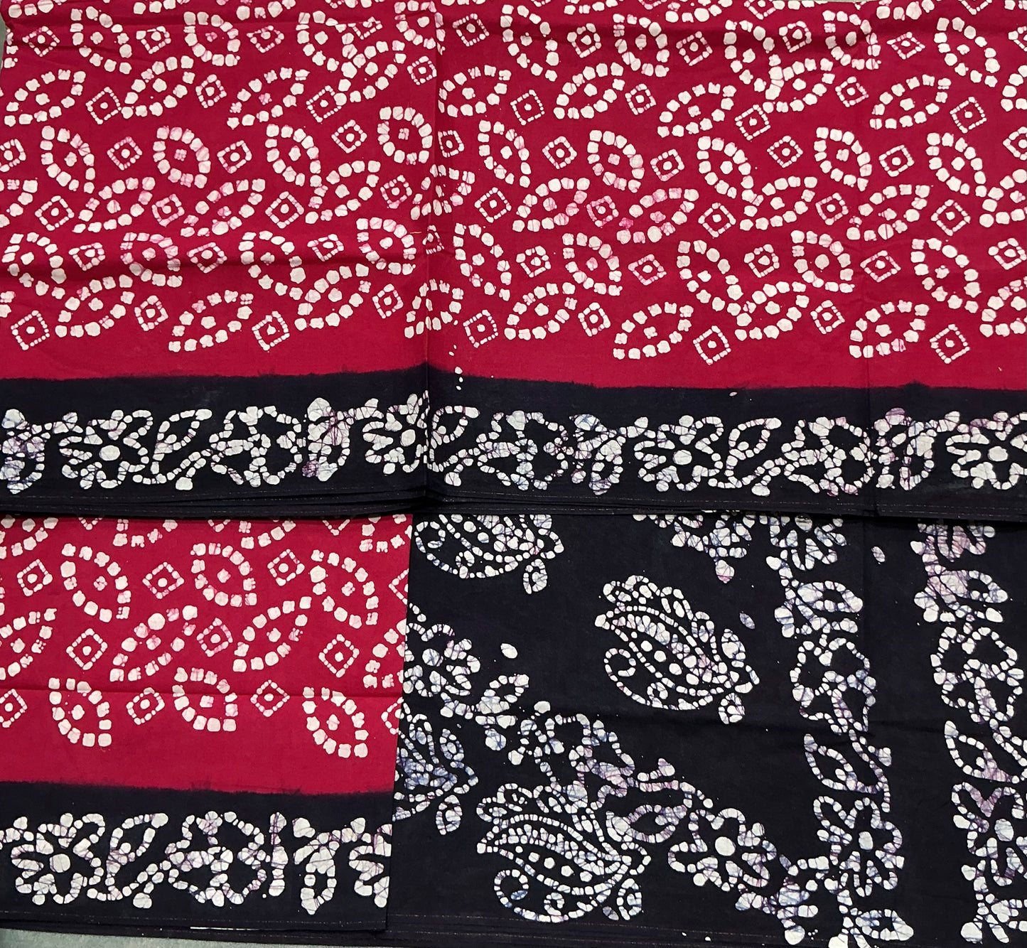 Chettinad Sungudi Cotton Pink Colour with Navy Blue Colour Border