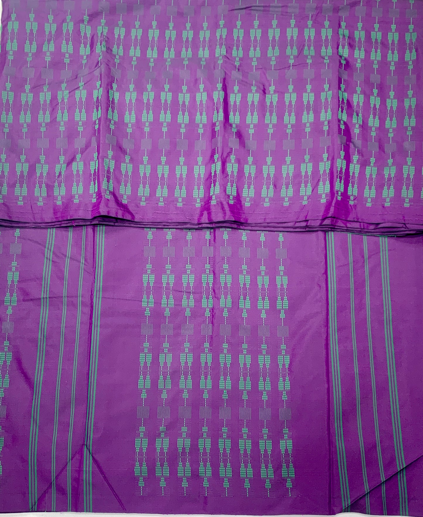 Arani Silk Saree Purple Colour Self Border