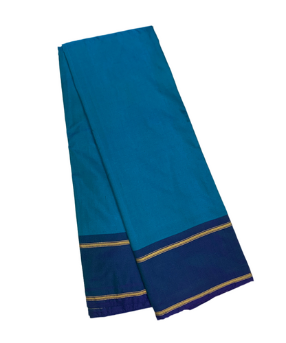 Arani Silk Saree Sky Blue Colour