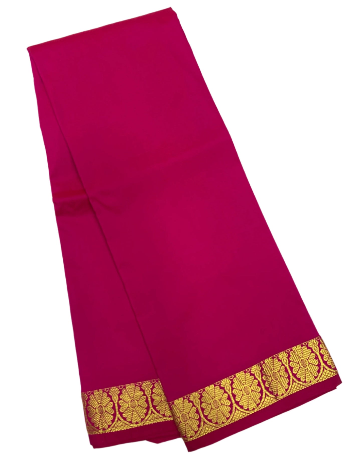 Pink Colour Half Saree Shawl