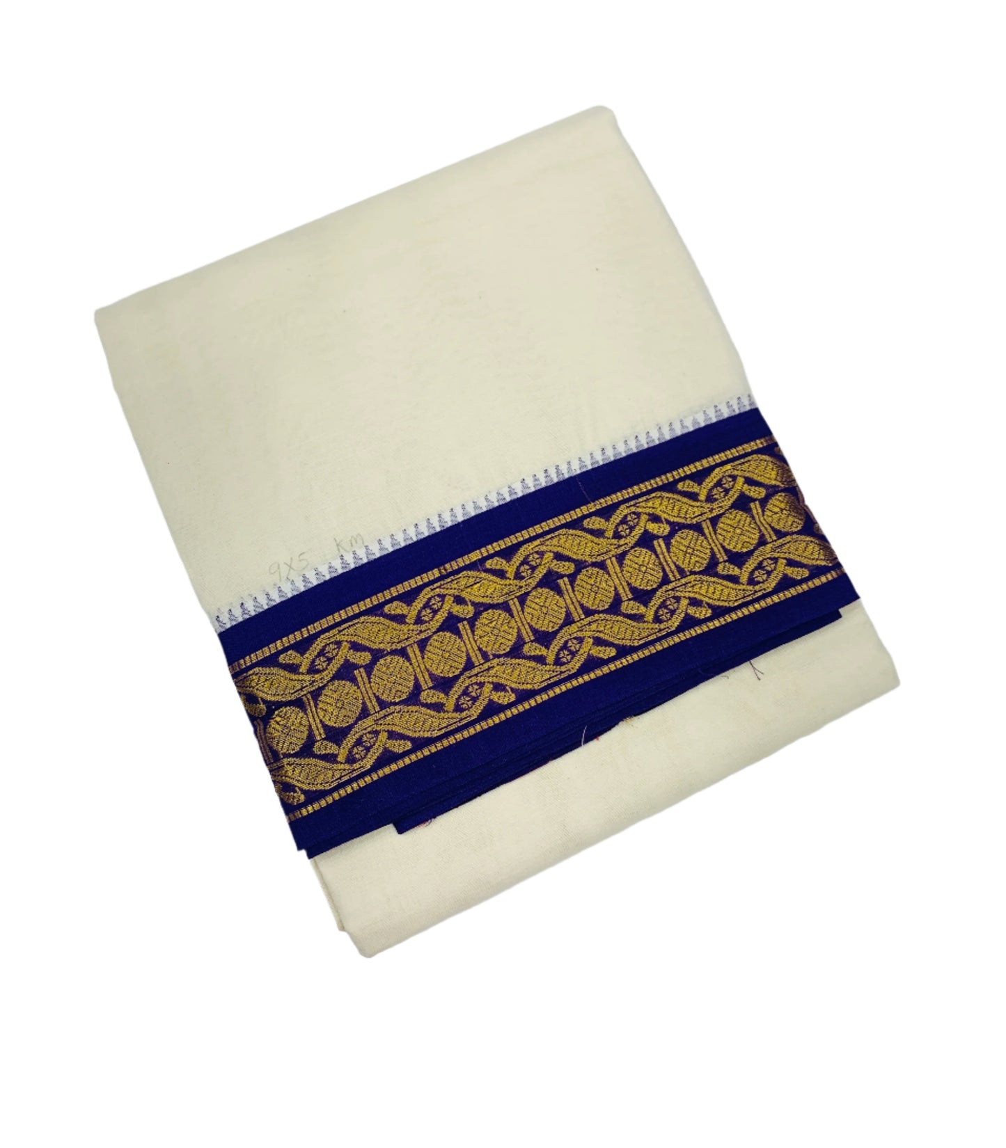 Cotton Dhoti Half White