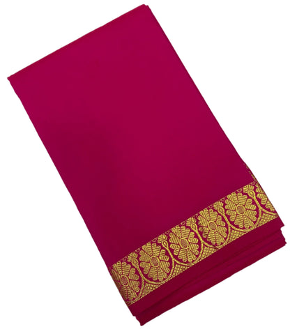 Pink Colour Half Saree Shawl