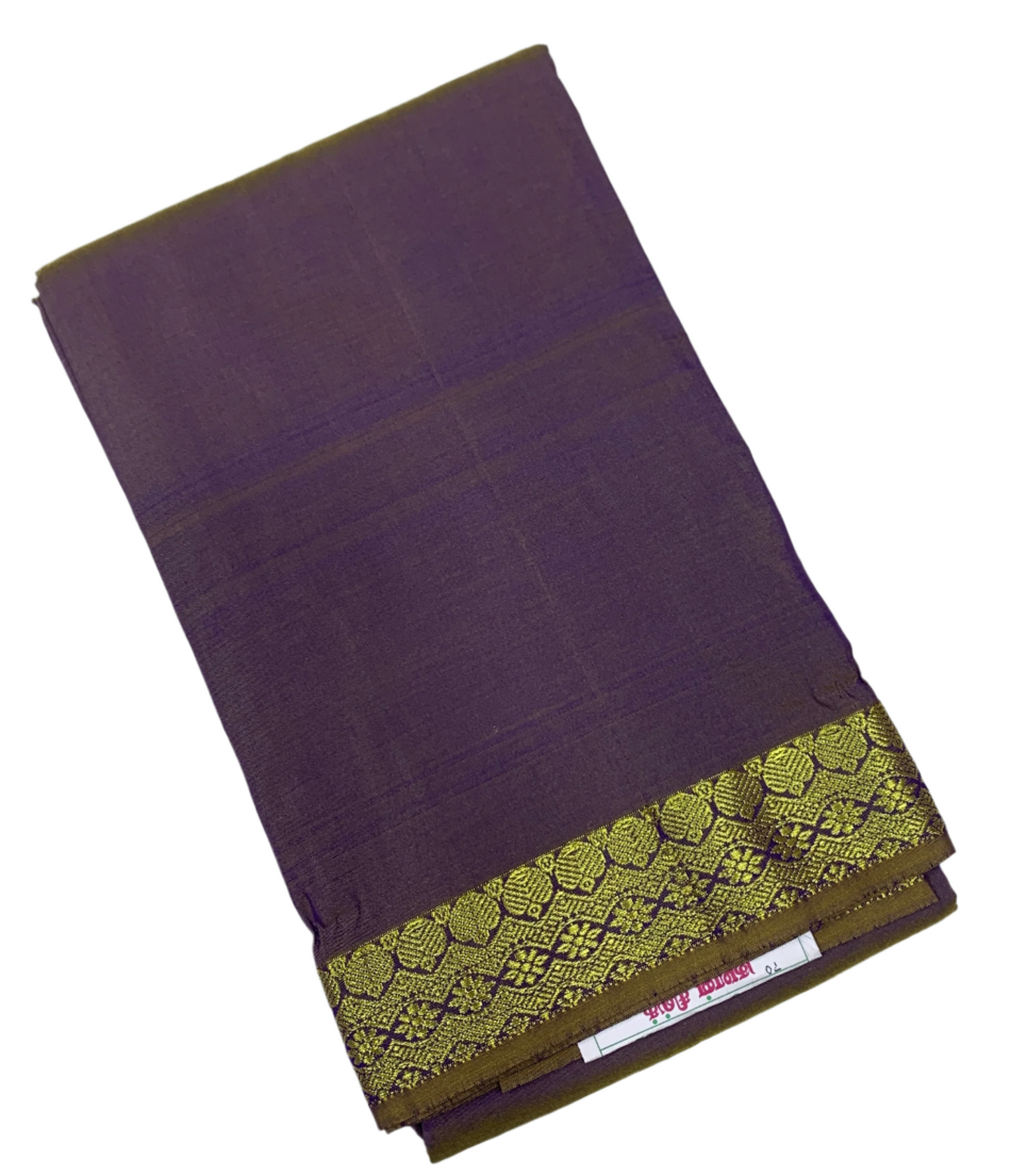 Lavender Colour Half Saree Shawl