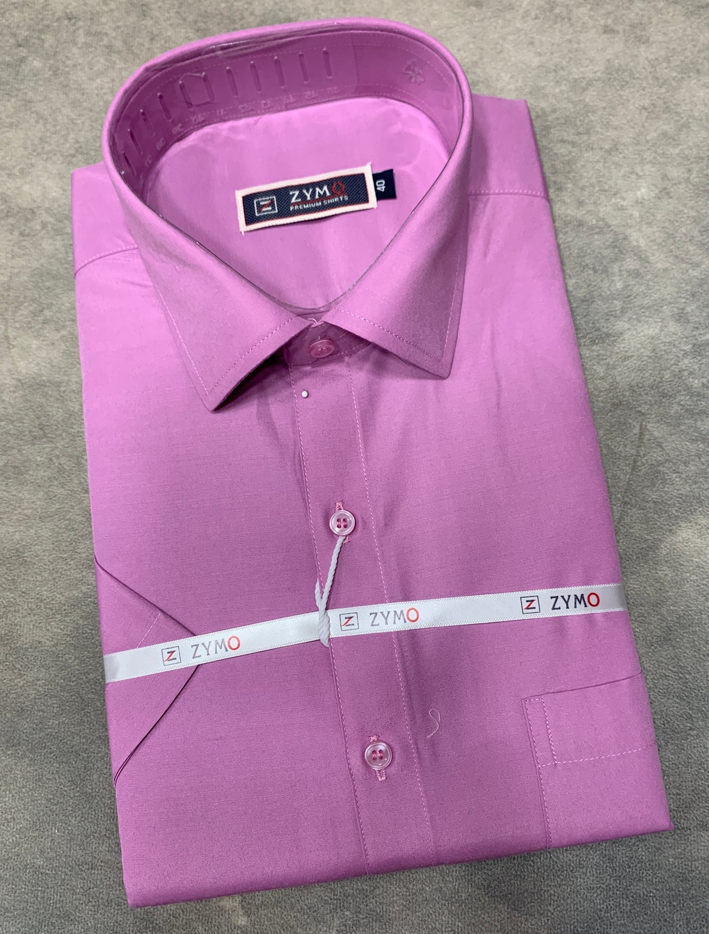 Half Sleeve Purple Colour Shirt