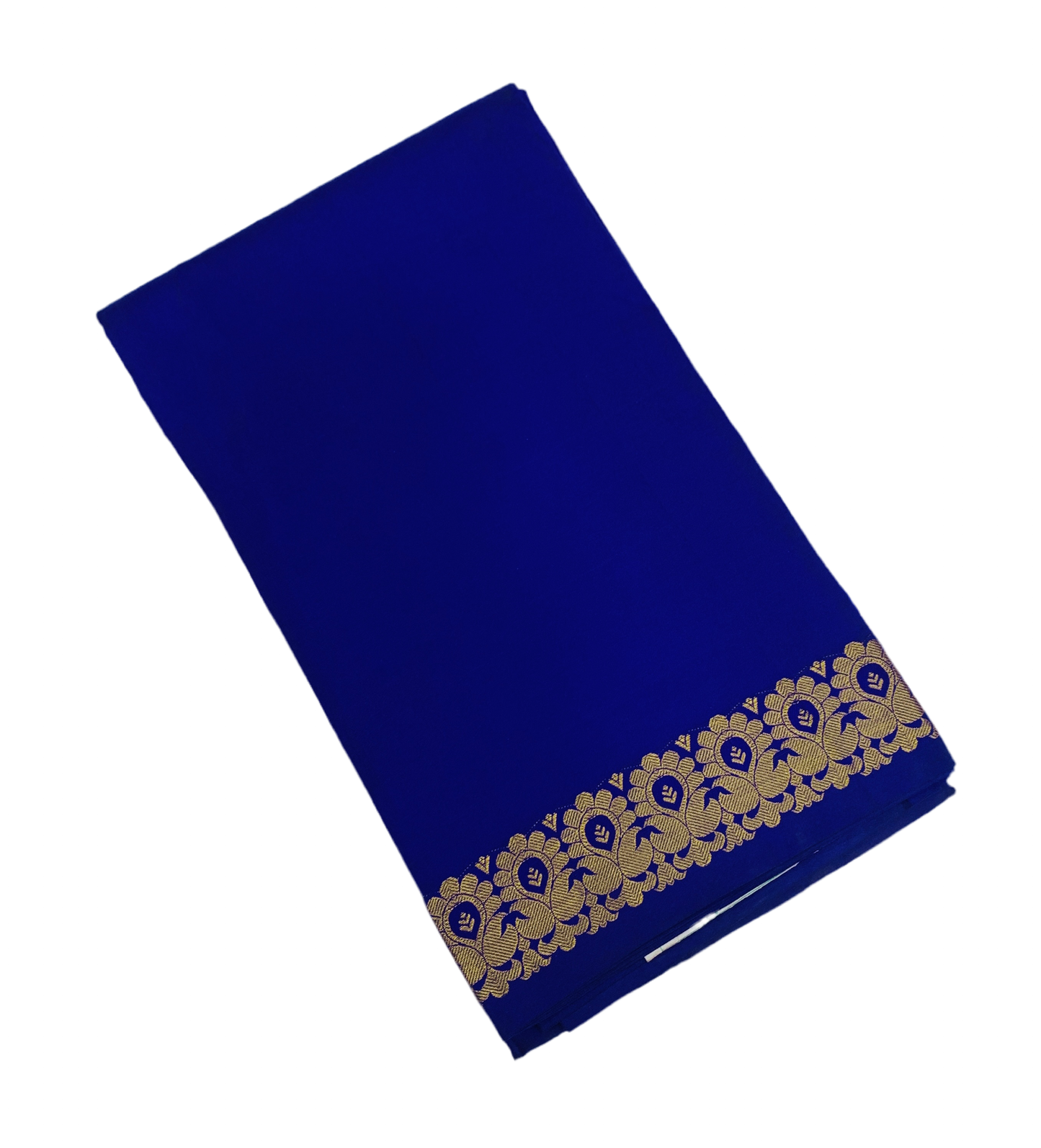 Blue Colour Half Saree Shawl