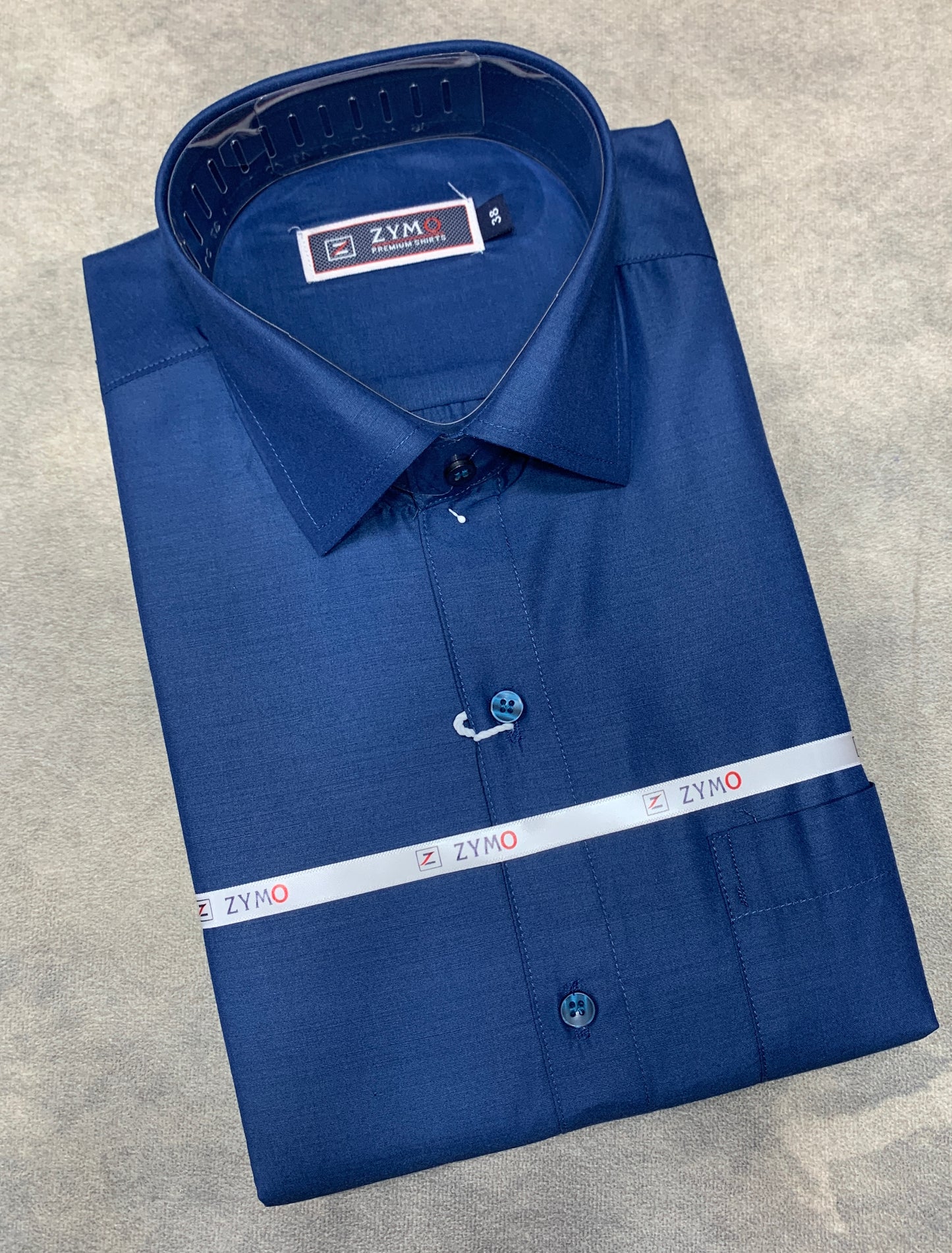 Full Sleeve Navy Blue Colour Shirt