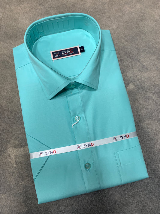 Half Sleeve Sapphire Colour Shirt