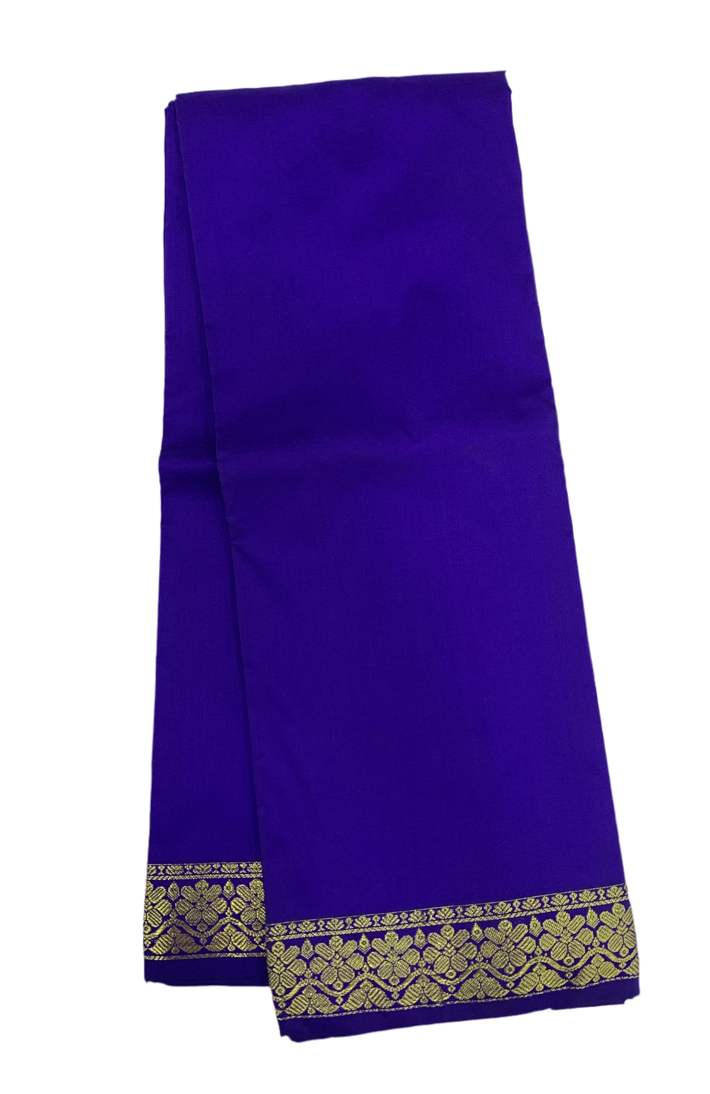 Blue Colour Half Saree Shawl